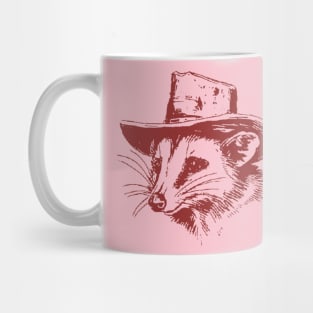 Opposum Drawing Mug